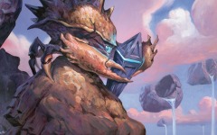 Desktop wallpaper. Zendikar - Hedron Crab