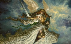 Desktop wallpaper. Magic 2010 - Baneslayer Angel