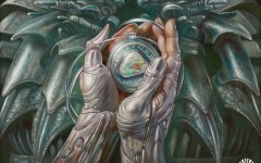 Desktop wallpaper. Scars of Mirrodin - Mox Opal