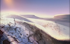 Desktop wallpaper. Mirrodin Besieged - Contested War Zone