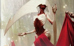 Desktop wallpaper. New Phyrexia - Elesh Norn, Grand Cenobite