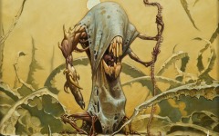 Desktop wallpaper. New Phyrexia - Brutalizer Exarch