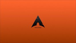 Desktop wallpaper. Arch Linux