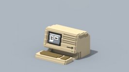 Desktop wallpaper. Apple Lisa