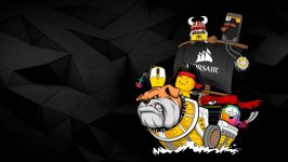 Desktop wallpaper. Corsair