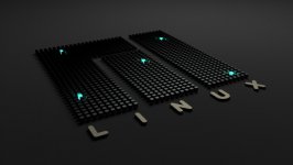 Desktop wallpaper. Manjaro