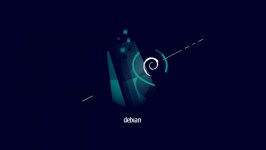 Desktop wallpaper. Debian