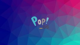 Desktop wallpaper. Pop!_OS