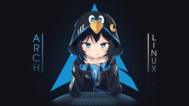 Desktop wallpaper. Arch Linux