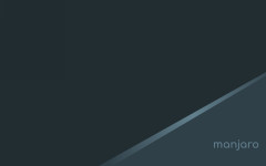 Desktop wallpaper. Manjaro