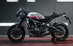 Desktop wallpaper. Yamaha XSR900 Abarth 2017