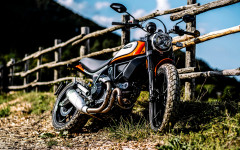 Desktop wallpaper. Ducati Scrambler Icon 2019