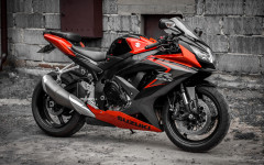 Desktop wallpaper. Suzuki GSX-R 750