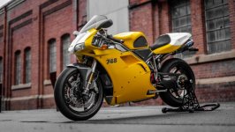 Desktop wallpaper. Ducati 748S