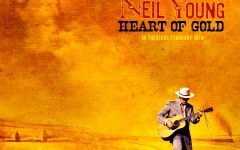 Desktop wallpaper. Neil Young: Heart of Gold. ID:24541