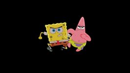Desktop wallpaper. SpongeBob & Patrick