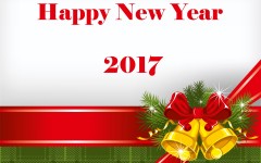 Desktop wallpaper. Happy new year 2017