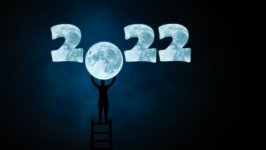 Desktop wallpaper. New Year 2022