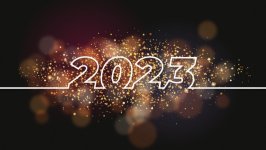 Desktop wallpaper. New Year 2023