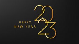 Desktop wallpaper. New Year 2023
