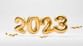 Desktop wallpaper. New Year 2023