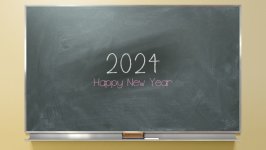 Desktop wallpaper. Happy New Year 2024