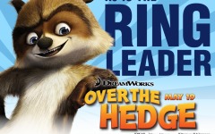 Desktop wallpaper. Over the Hedge. ID:4438