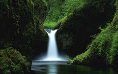 Desktop wallpaper. Waterfalls. ID:42686