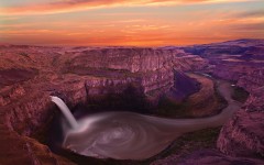 Desktop wallpaper. Waterfalls. ID:42702