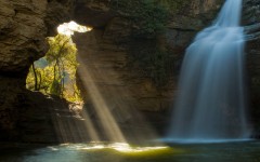Desktop wallpaper. Waterfalls. ID:42703