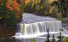 Desktop wallpaper. Waterfalls. ID:42709