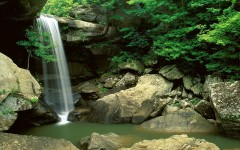 Desktop wallpaper. Waterfalls. ID:42738