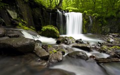 Desktop wallpaper. Waterfalls. ID:42739