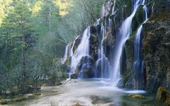 Desktop wallpaper. Waterfalls. ID:42740