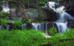 Desktop wallpaper. Waterfalls. ID:42743
