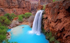Desktop wallpaper. Waterfalls. ID:42745