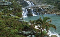 Desktop wallpaper. Waterfalls. ID:42756