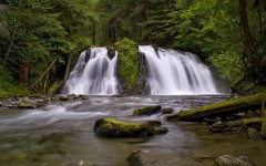 Desktop wallpaper. Waterfalls. ID:42758