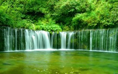 Desktop wallpaper. Waterfalls. ID:42760