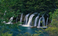 Desktop wallpaper. Waterfalls. ID:42802