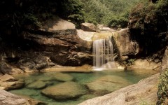 Desktop wallpaper. Waterfalls. ID:42807