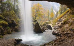 Desktop wallpaper. Waterfalls. ID:42821
