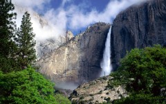 Desktop wallpaper. Waterfalls. ID:42841