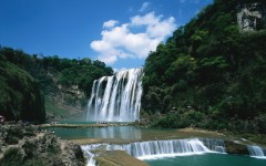 Desktop wallpaper. Waterfalls. ID:42845