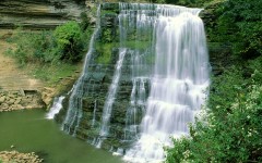 Desktop wallpaper. Waterfalls. ID:42850