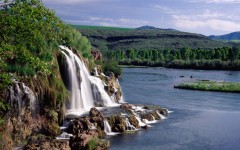 Desktop wallpaper. Waterfalls. ID:42861