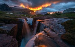 Desktop wallpaper. Waterfalls. ID:55303