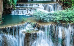 Desktop wallpaper. Waterfalls. ID:56747