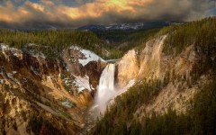 Desktop wallpaper. Waterfalls. ID:62087