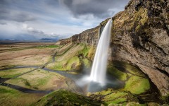 Desktop wallpaper. Waterfalls. ID:62660